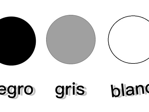 スペイン語の色と言い回し vol.1 － 白(blanco)黒(negro)灰色(gris)