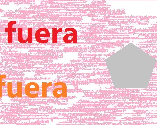 [スペイン語]fueraとafueraの違いとは？